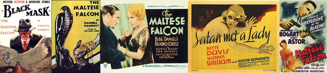 Maltese Falcon text-film
