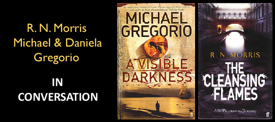 R. N. Morris and Michael Gregorio in conversation